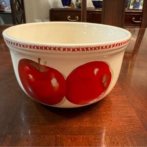 Hallmark Mitford Jan Karon Apple Ceramic Bowl Decorative Collectible